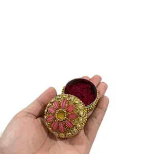 Sindoor Box with tika forehead colors Organiser