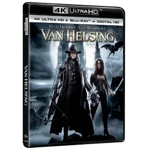Van Helsing  [4K ULTRA HD BLU-RAY MOVIE] With Blu-Ray, 4K Mastering, UV/HD , 2 Pack, Digitally Mastered In HD