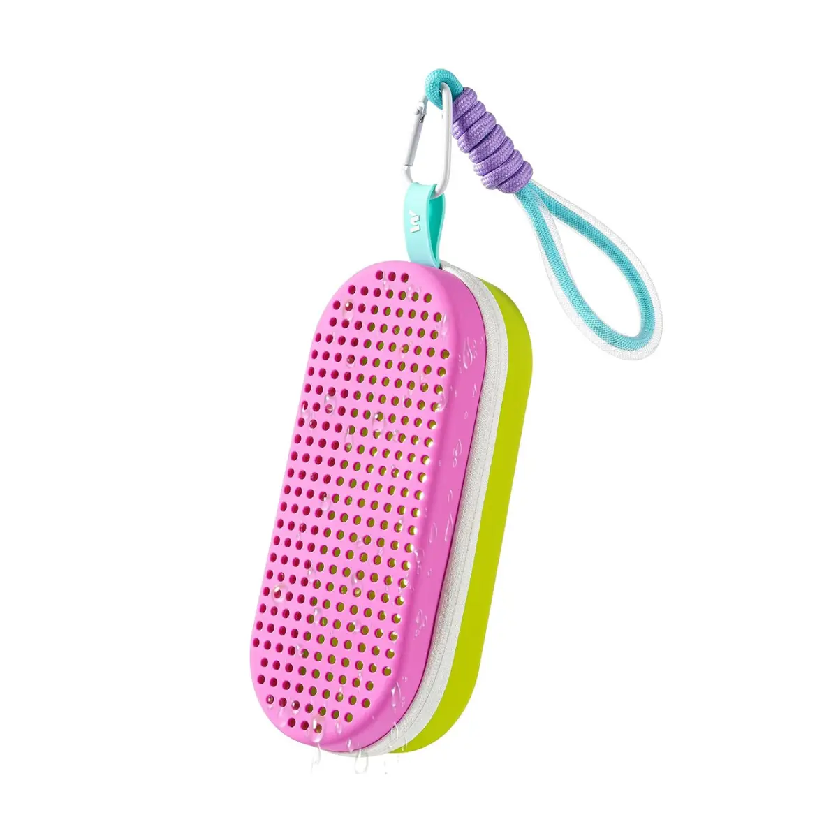 Swim Goggle Case – Silicone Protective Storage Case with Drain Hole