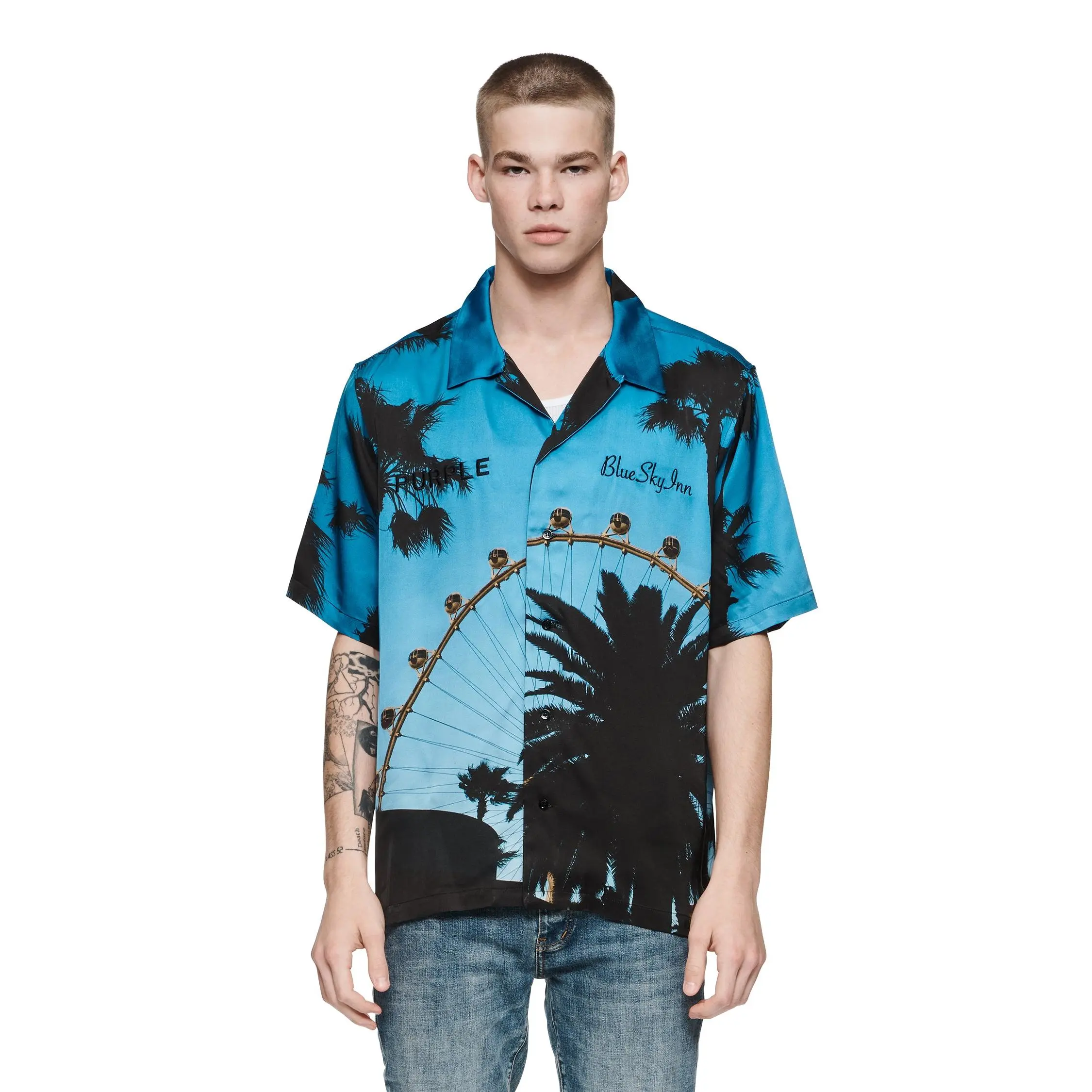 Purple X Blue Sky Shirt