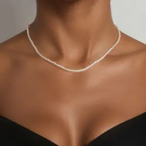 Vintage Classic Elegant Imitation Pearl Fine Women's Necklace Suitable for Daily Use, Parties, Banquets, Valentine's Day, Mother's Day Gifts, Giving Women Gift Jewelry
