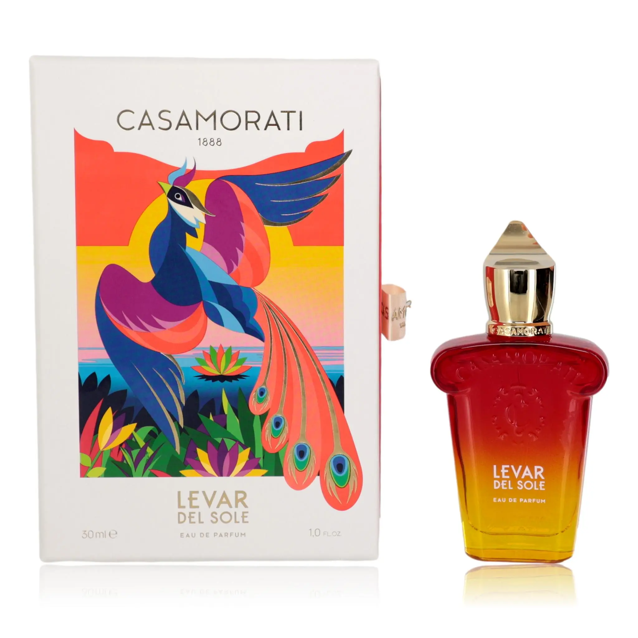 Casamorati Levar Del Sole by Xerjoff Unisex Eau de Parfum Spray - 1oz Vibrant Blend with Cardamom, Fragrance Spray Bottle for Beauty & Personal Care