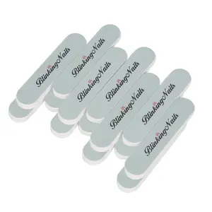 Fine Buffer File for Polishing,Smooth and Shiny Natural ,Mini Size Buffer Block 600 and 3000 Grit Cushion File Art Pedicure Tips Pack of 14pcs