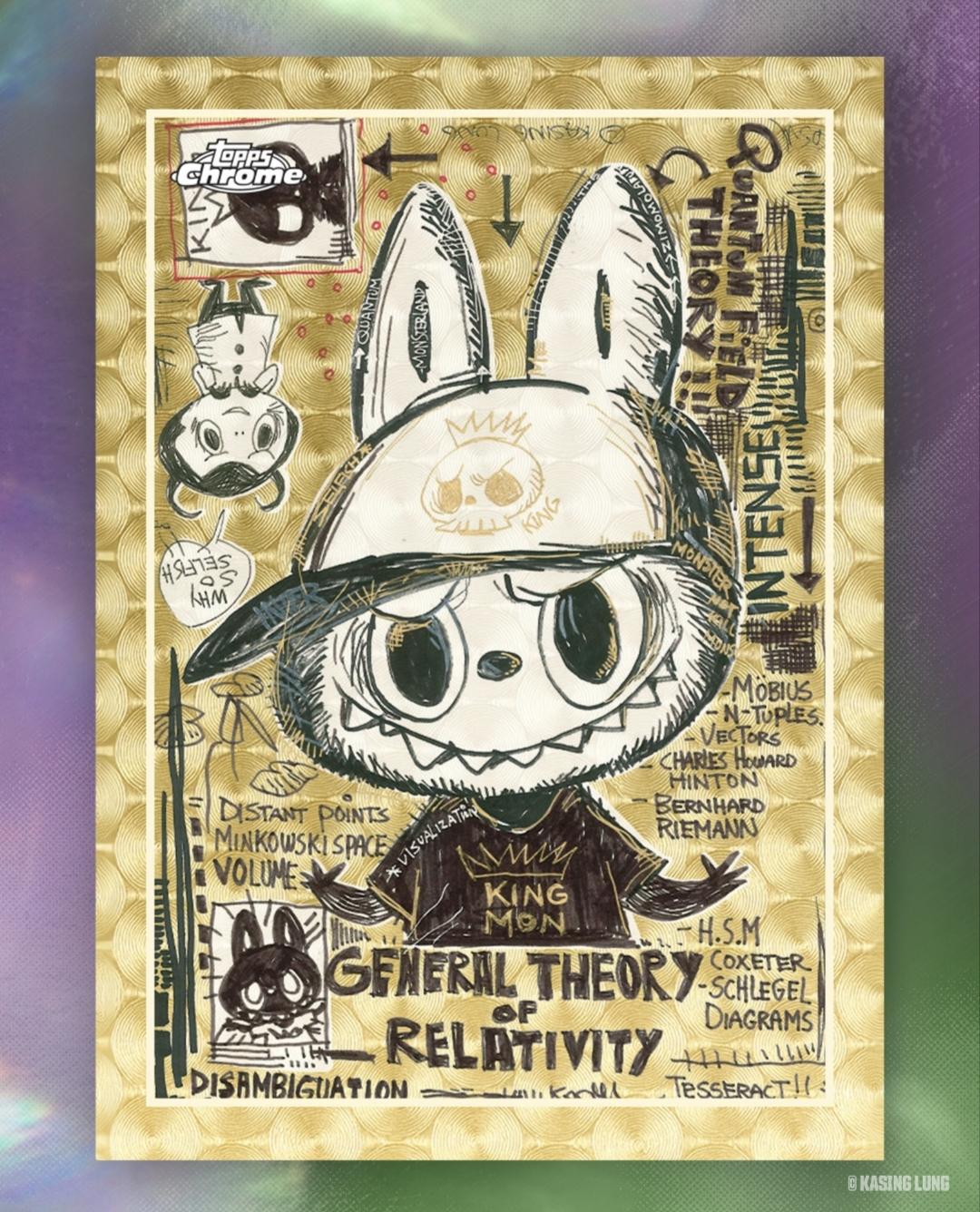 (Cat10GP) 2025 TOPPS LABUBU Chrome Cards Set The Monsters 10th Anniversary