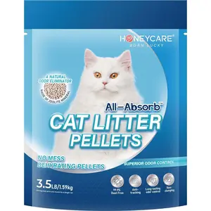 All-Absorb Zeolite Cat Litter Pellets, Long-Lasting Odor Control Non-climping Litter, 14 Lbs Pack