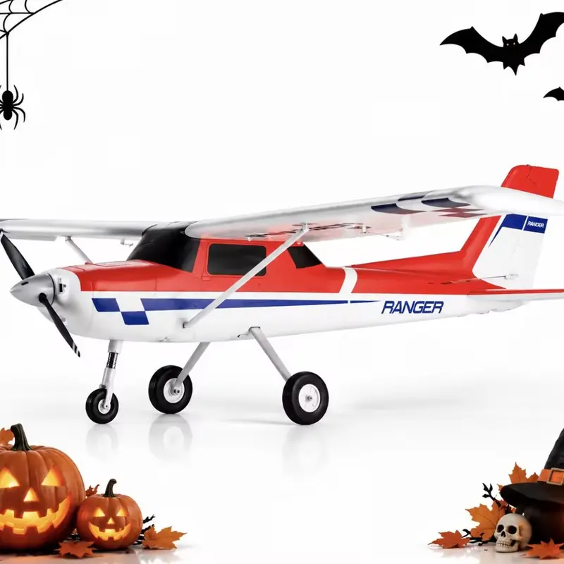 FMS 1220mm Ranger EP V2 With Reflex V3 PNP/RTF Hobby-Grade RC Airplane (Remote Control Aircraft, Outdoor Racing Rechargeable Aeroplane) for Beginner Adults (RTF: Plane, Remote, Battery, Charger; PNP: Transmitter, Receiver, Battery, Charger Not Included)