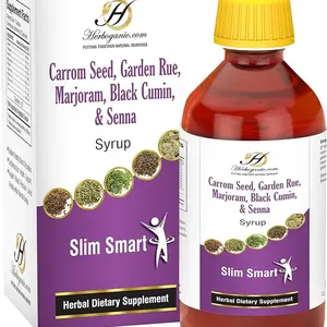 Herboganic Carrom Seed, Garden Rue, Marjoram, Black Cumin, & Sema Syrup