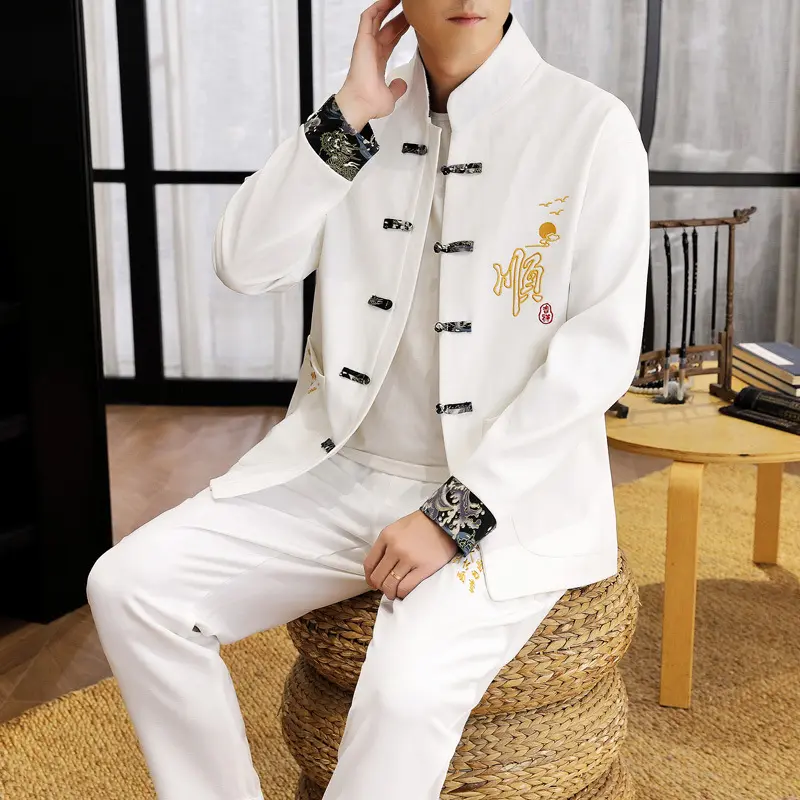 8859 white [jacket+pants]