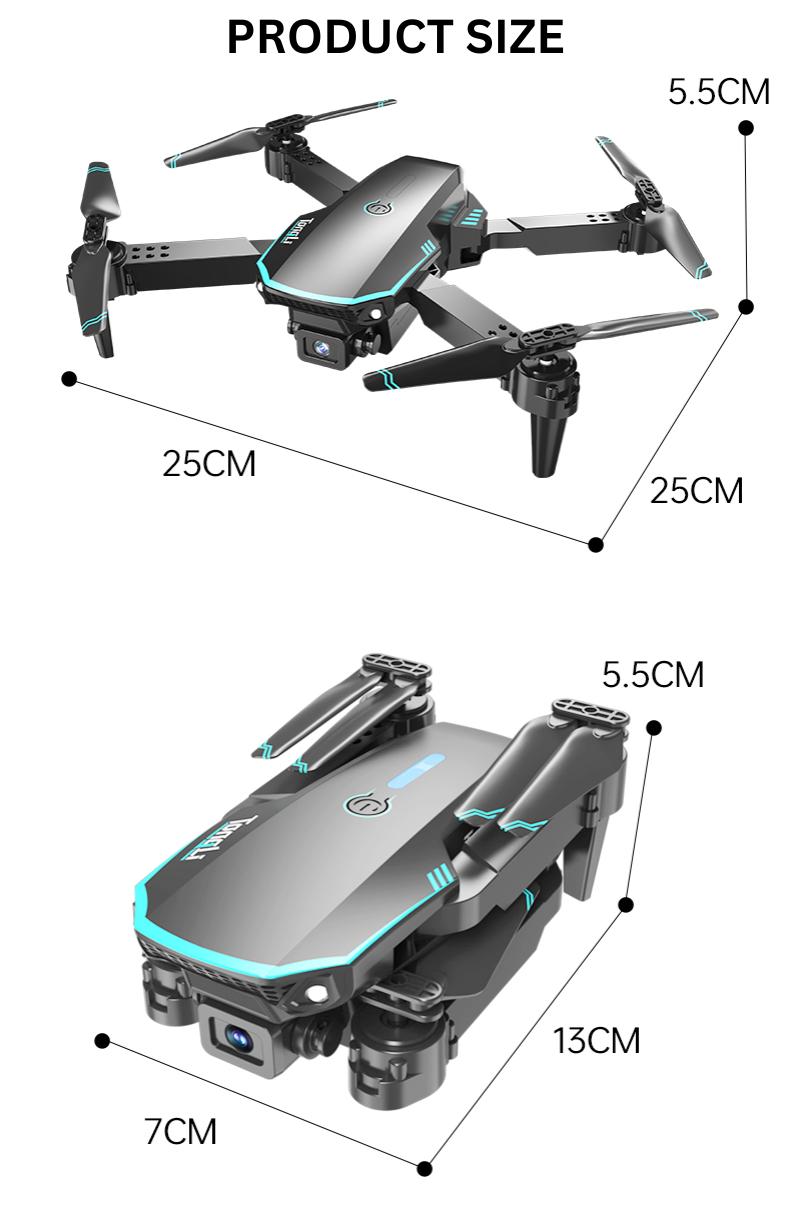 TongLi Kids' electric remote-controlled aircraft, aerial photography drone, four-axis flight vehicle with one-key take-off and stunt roll functions. It is an ideal holiday gift for children aged 6 to 12 for Christmas, Halloween and Thanksgiving.