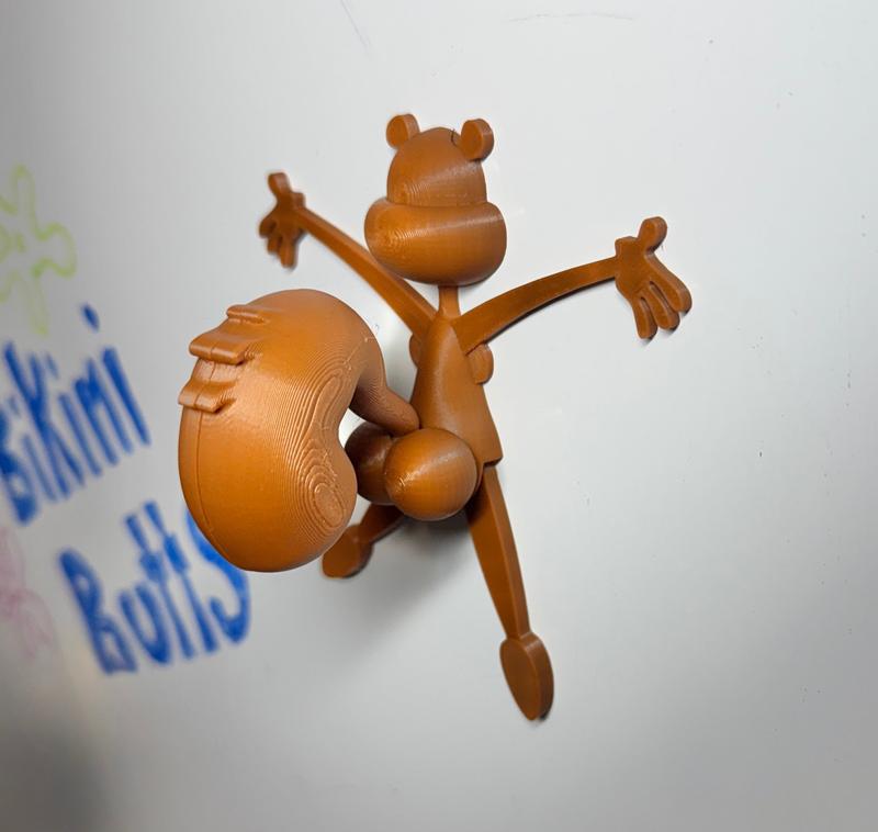 Bikini Bunz Cartoon Character Magnets - Cheeky Paper & Pen Holder Decoration Decorative