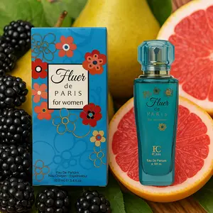 Fleur de Paris Perfume 3.4oz/100ML Blackberry,Pear and Grapefruit