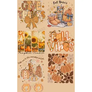 GIVE THANKS PREMADE GANGSHEET - 22X36 DTF TRANSFERS - DIRECT TO FILM