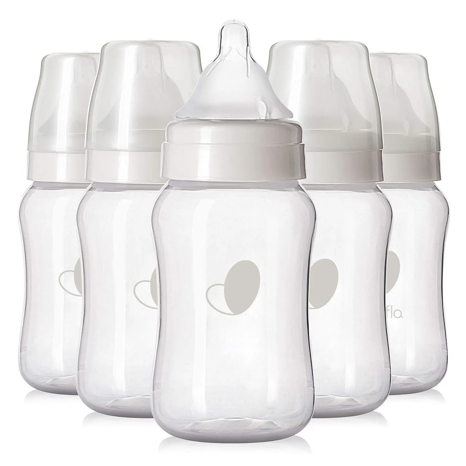 Proflo Venting Balance Plus Wide Neck  And Bottles - Helps Reduce Colic 9 Ounce (pack Of 6)