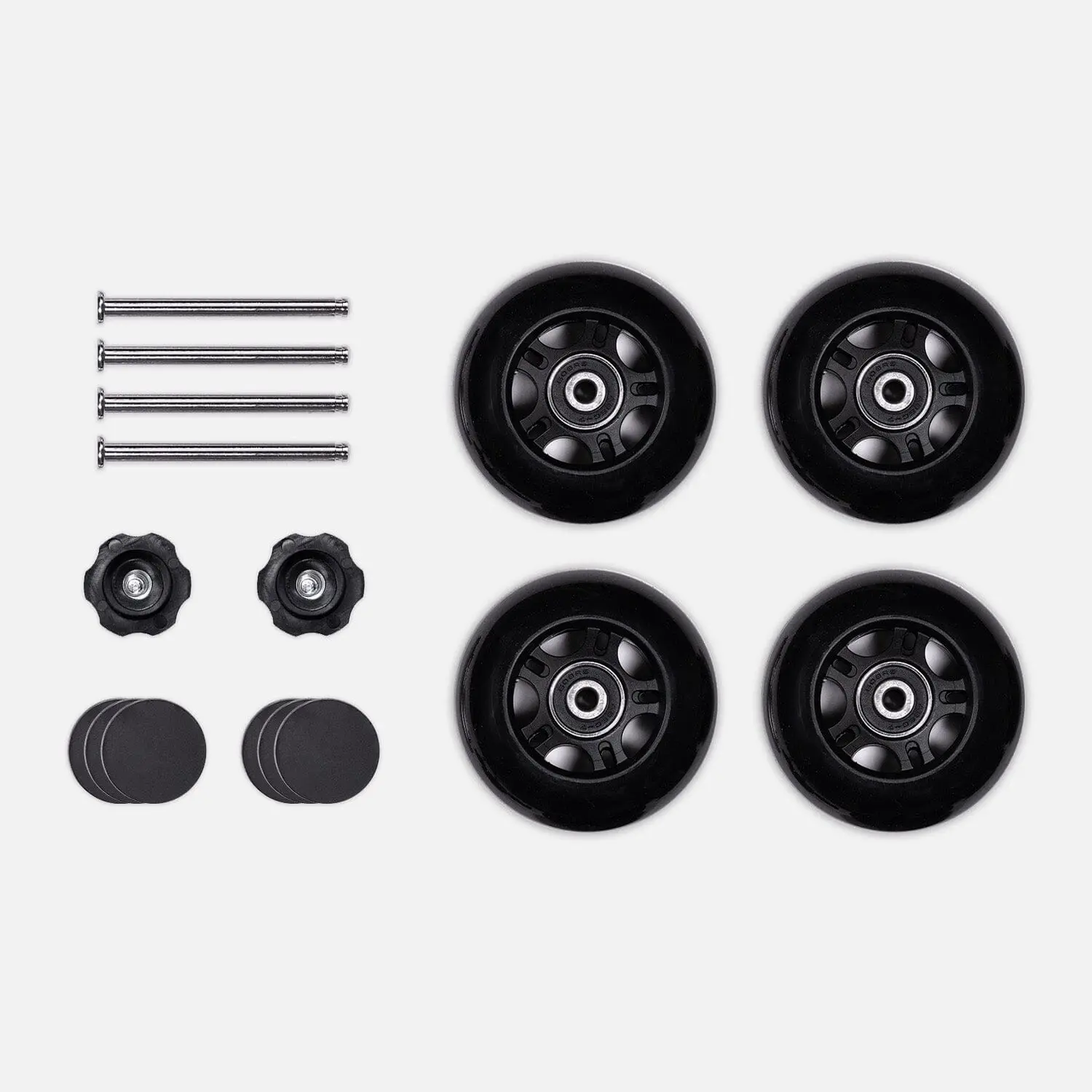 Inline Wheel Kit - Solid Black Inline Wheel Kit - Solid Black