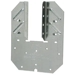 212 MAIN Simpson Strong Tie H10A Galvanized Steel Hurricane Tie - Uplift-Proof Wind-Resistant Fastener Hardware Hook for Plate, Rafter; Seismic, Wind Resistance Nails Compatible