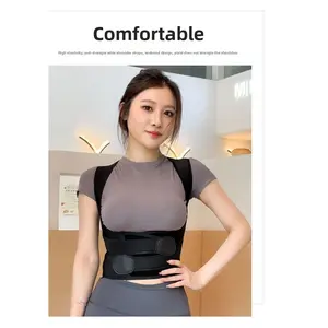 Hunchback Orthotic Men and Women Adult Posture Strap Correction Posture Open Shoulder Hunchback Strap Corrector Body