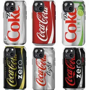 Diet Coke and Coca Cola Can Collection Phone Cases Phone Cover Hard Case Tough 2-piece Phone Case