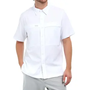 White Microfiber Explorer Shirt by GameGuard
