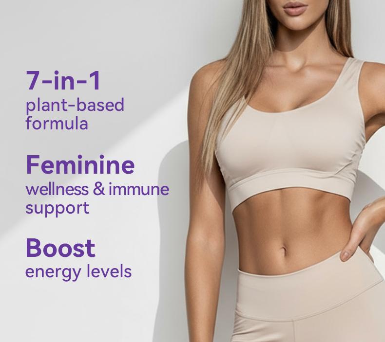 Laife InnerBloom–Vaginal Immunity Support-The World’s First Plant- Urinary Wellness, Digestive Balance, Immune Support & Natural Energy – with Probiotics, Damiana, Flaxseed, Cranberry Extract, Urolithin A & Creatine