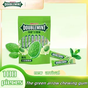 Green Arrow Original Flavor Mint Chewing Gum Snack, 100-Piece Gum Pack