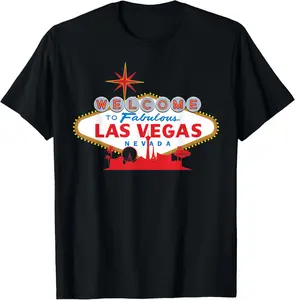 New LAS VEGAS Love Holidays in Vegas Summer Casual Shortsleeve Cotton T-Shirt