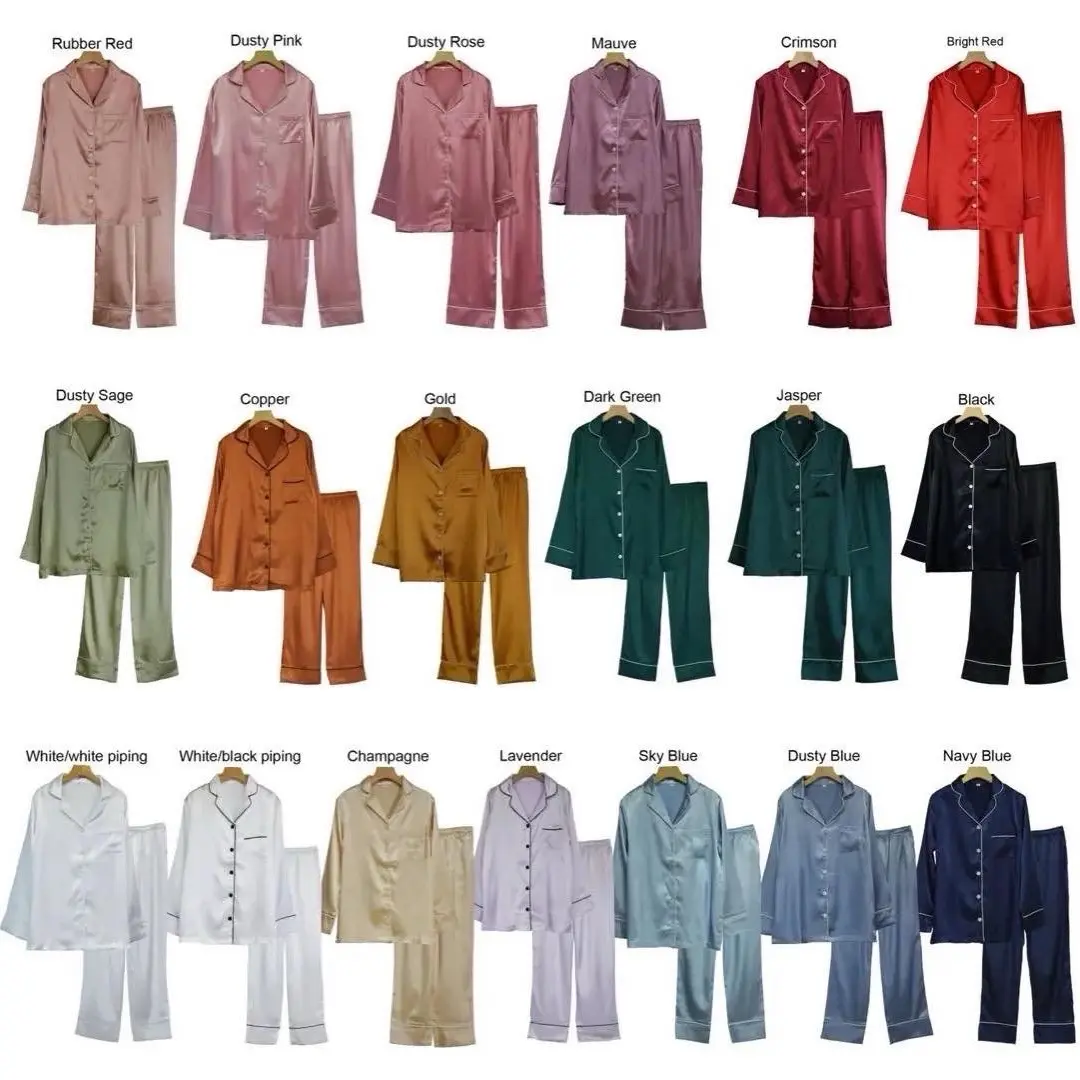 Silk pajamas