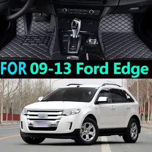 For 2009-2013 Imported Ford Edge Custom-Fit Full-Coverage Car Floor Mats Easy-Clean Carpet-Style Floor Mats