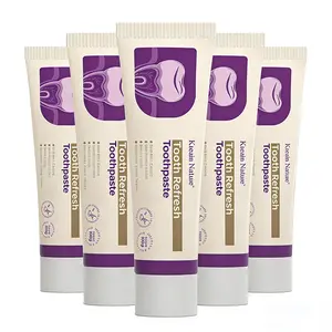 Kreain Nature 2 Oral Care Toothpaste: prevents tooth loss, made with natural ingredients, gentle care,  All-Day Refresh breath anti-cavity toothpaste