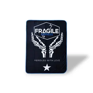 Death Stranding Fragile Express Fleece Throw Blanket | 45 x 60 Inch Cozy Blanket