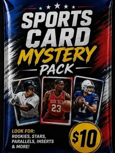 $10 Sports Card Mystery Pack