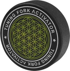 Tuning Fork Activator, Creates Minimal Noise and a Sustained Tone, Rubber Tuning Fork Activator