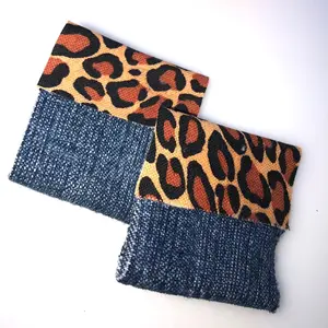 Cheetah earrings clip on