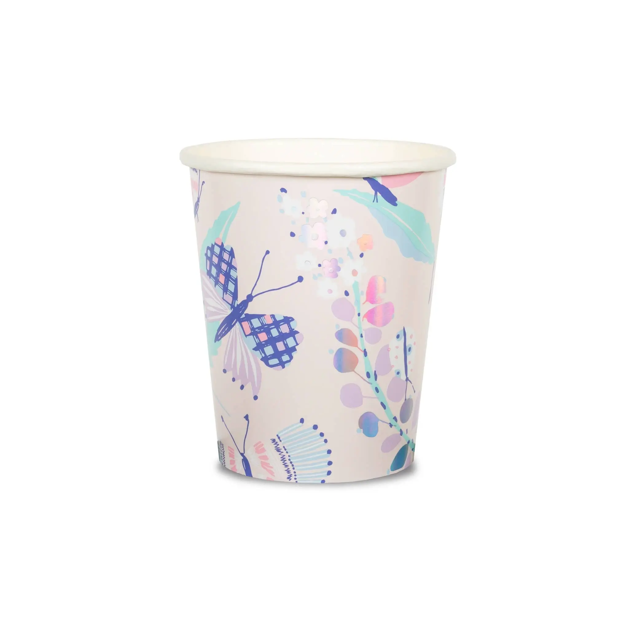 “Flutter” 🦋 Butterfly 9 oz Cups - 8 Pk.