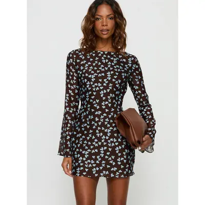 maya sleeve mini dress revolve x Revolve Maya Longsleeve Mini Dress