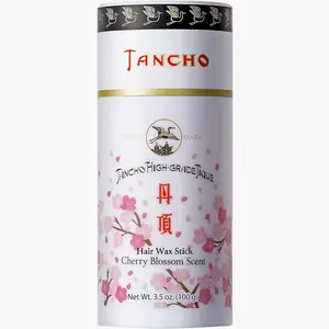 Gatsby Tancho Hair Styling Wax Stick Japanese Cherry Blossom Scent 3.5 ounce (100 grams) All Hair Types, Special Edition High-Grade Plant-based Pomade Tique Mandom Japan