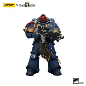 Joytoy 1/18 Scale Ultramarines Sergeant Gadriel Collectors Edition Action Figure - Articulated Figures, ABS and PVC Plastic Miniature, Fully Articulated, Ages 12+, JT01376