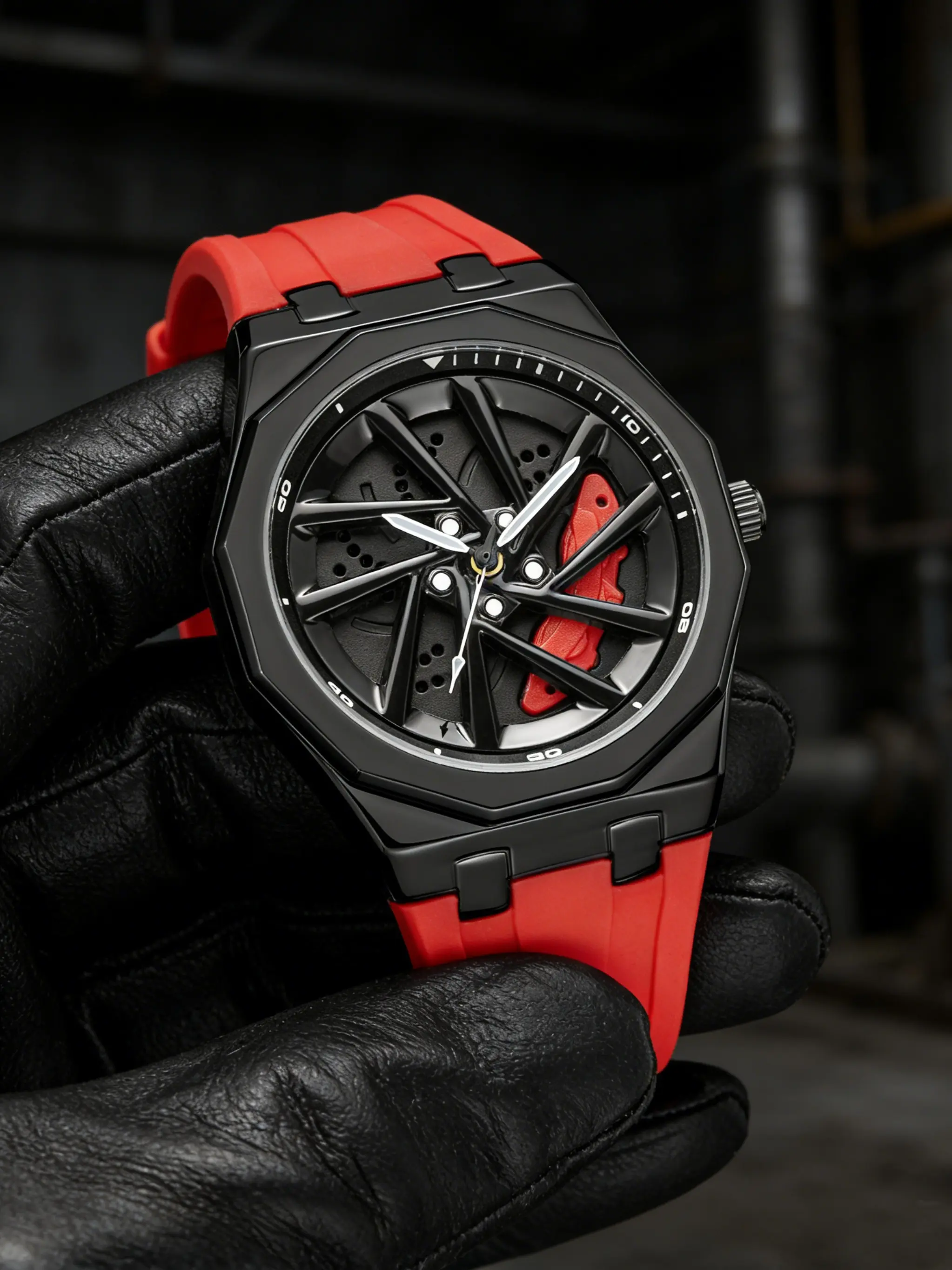 Men's Quartz Watch Mechanical Aesthetic Comfortable Strap Daily Wear Cool Style Stylish Watch Mechanical Style Watches Streetwear Analog Electronic Movement