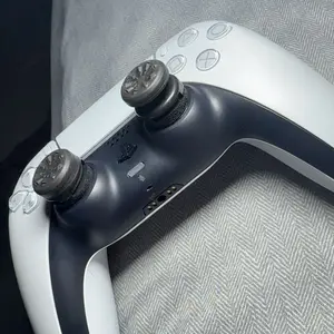 Gaming Grips with Thumbsticks, Thumbsticks Grips for PS4/PS5, XBOX, Professional Thumb Grips Joystick Cap Analog Stick Cover,Thumbsticks - 1 High-Rise & 1 Mid-Rise PS5/4