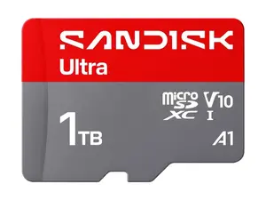 SanDisk Ultra 1TB MicroSD Memory Card Model SDSQUJQ-1T00-GZ6MA SanDisk Ultra 1TB MicroSD Memory Card Model SDSQUJQ-1T00-GZ6MA