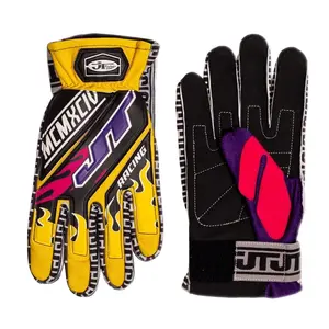 Yellow Flame 90s Gloves