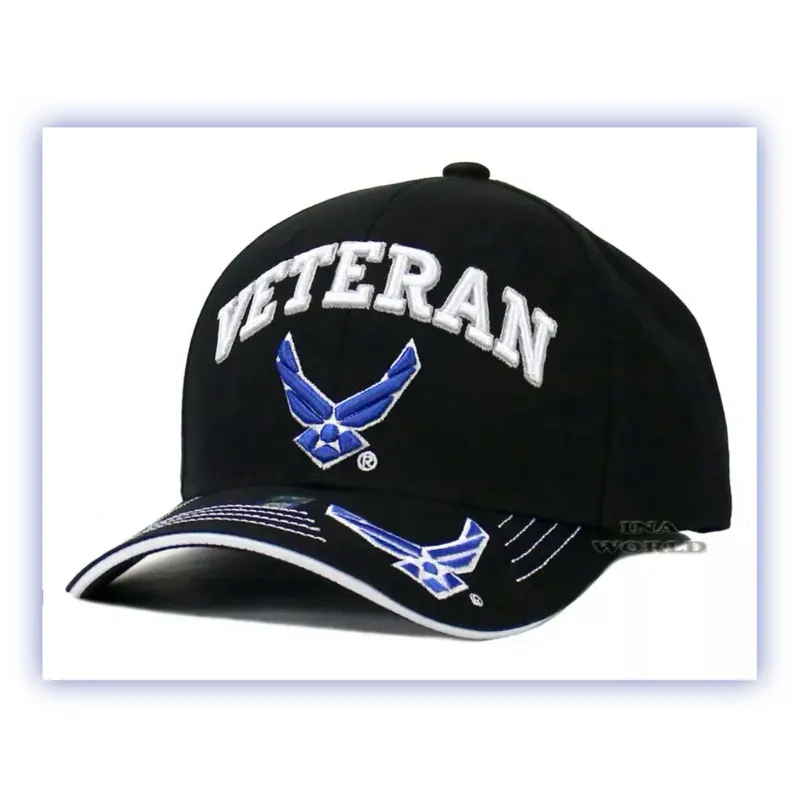 U.S. AIR FORCE Hat USAF VETERAN Official Licensed Curved Bill Baseball Cap