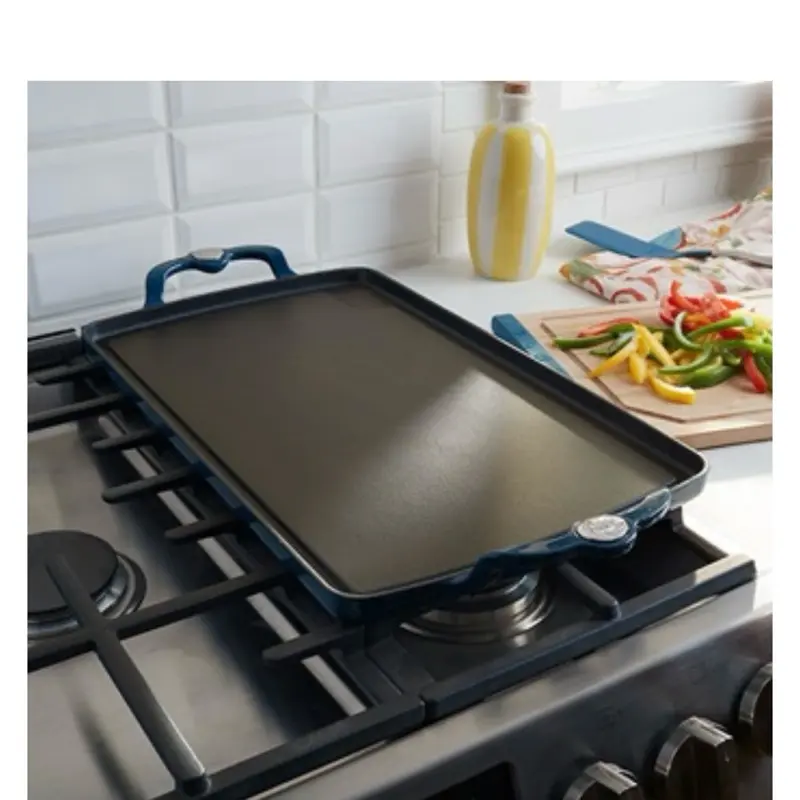 Comal Doble Hierro Forjado
