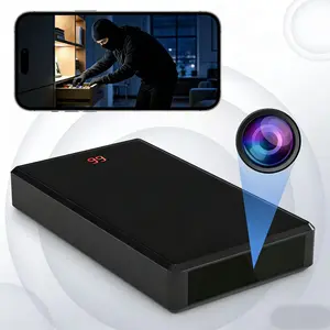 Hidden power bank camera, portable 10000 mAh power bank, featuring ultra-high-definition picture quality, wireless WiFi security monitoring function, camera with USB charging support, suitable for indoor and outdoor use, home security, silent shooting