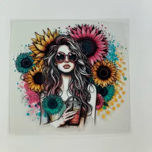 Multiple designs - 4inch UVDTF decals for cups, cars, computers, & more