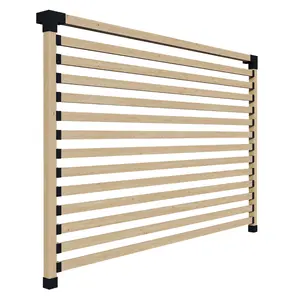 Pergola Privacy Wall Kit for 2x4 Slats