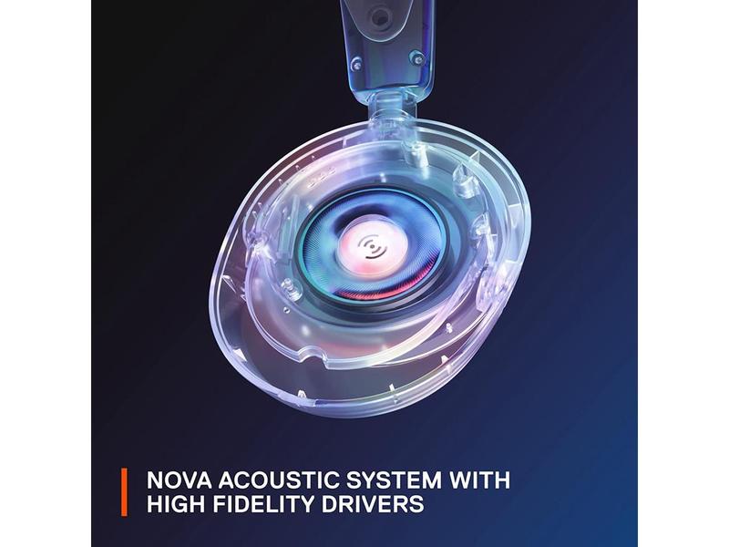 NEW SteelSeries Arctis Nova 1 Multi-System Gaming Headset — Hi-Fi Drivers — 360° Spatial Audio — Comfort Design — Durable — Ultra Lightweight — Noise-Cancelling Mic — PC, PS5/PS4, Switch, Xbox - Black