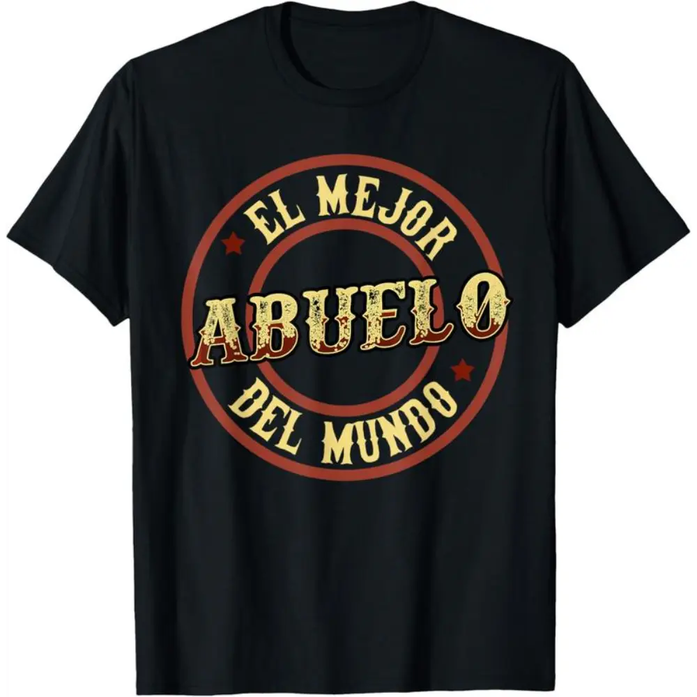 Father's Day Gift T-shirt for El Mejor Abuelo del Mundo in Spain