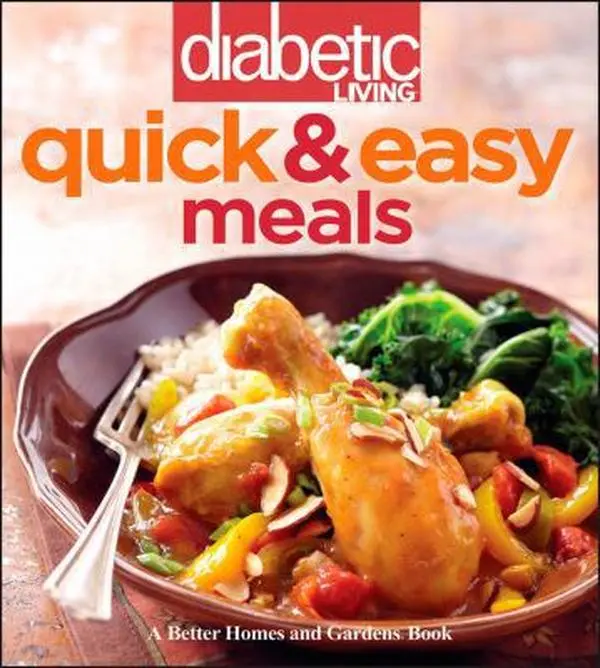 USED Book - Diabetic Living Quick & Easy Meals by Diabetic Living Editors (Paperback) - english