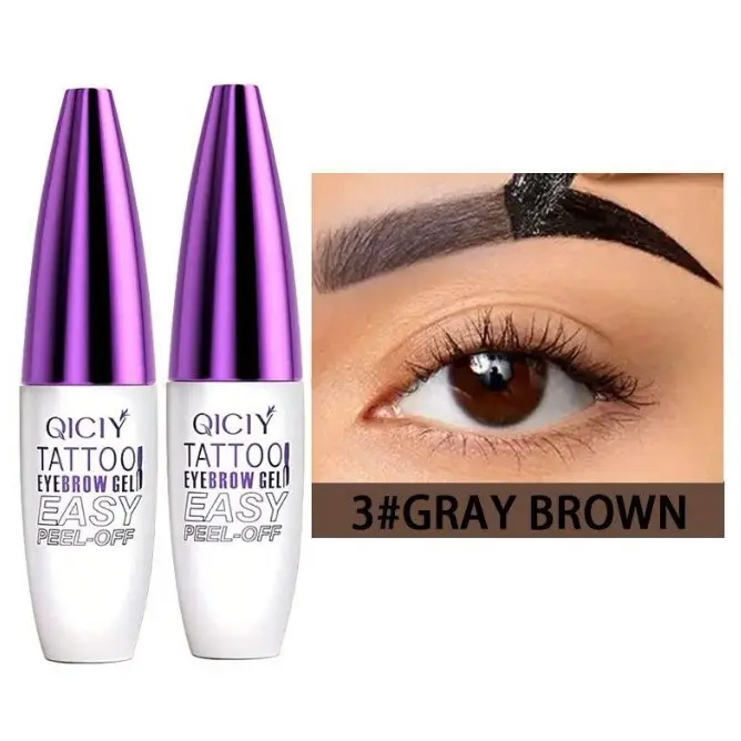 2pcs  gray brown(purple)