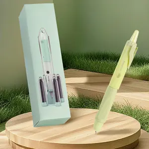 4 minimalist click fountain pens with solid colour design theme, posture correcting, refillable, smooth consistent ink, quick drying, DIY study office writing, large capacity black gel pens